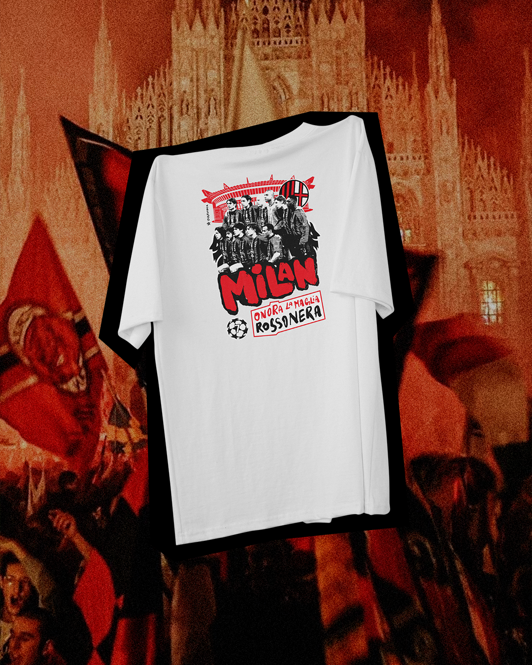 Onora la maglia Rossonera majica